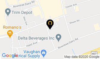 Action Millwright Service Inc in Vaughan map