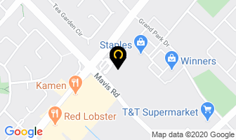 Action Party Rental Ltd in Mississauga map