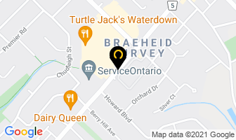 Active Musical Products (1988) Ltd in Waterdown map