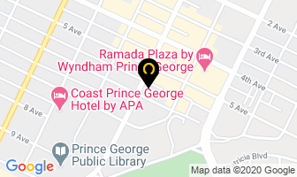 Active Support Against Poverty in Prince George map