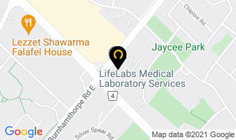Actra Medical Group in Mississauga map