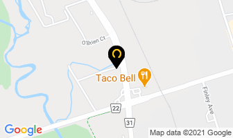 Acura East in Barrie map