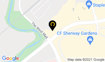 Acura Sherway in Orillia map