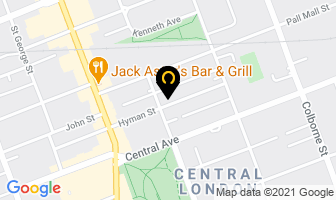 Ad Hoc Design in London map