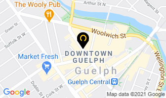 Ad Lift Media Group Corp in Guelph map