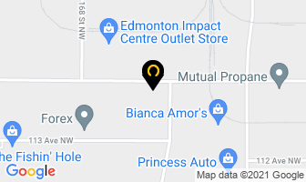 Adam Crane Service Edmonton in Kenora map