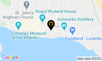 Adams & Knickle Ltd in Lunenburg map