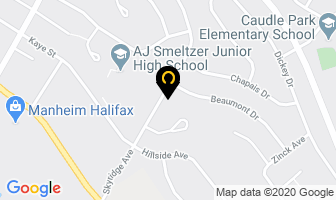 Adams' Car Wash Systems in Halifax map