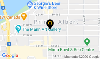 Adams Celebrations! By Design in Prince Albert map