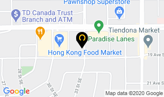 Adam's Food Store in Calgary map