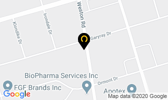 Adams Service Centre in Orillia map