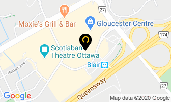 Adams Wear in Guelph map