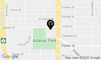 Adanac Park Lodge in Toronto map