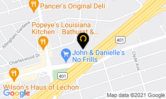 Adath Israel Congregation in Orillia map