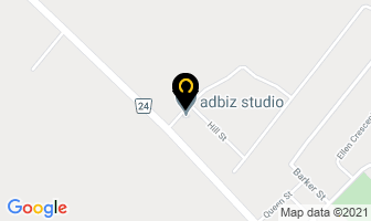 Adbiz Inc in Pickering map