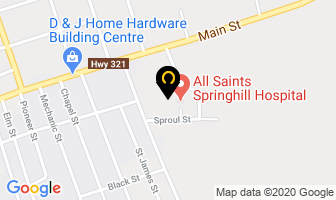 Addiction Services in Springhill map
