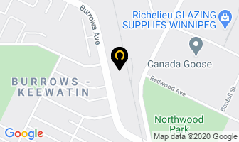 Adhere Distributors in Winnipeg map