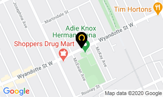 Adie Knox Herman Pool in Grand Falls-windsor map