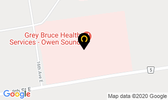 Adlington Jay B Dr in Owen Sound map
