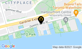 Admiralty Point in Toronto map
