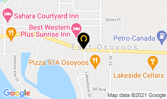 Adriatic Motel in Okanagan-similkameen D map