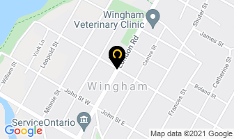 Adrienne's Hair Design in Wingham map