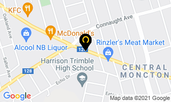 Adrien's Hair Styling in Moncton map