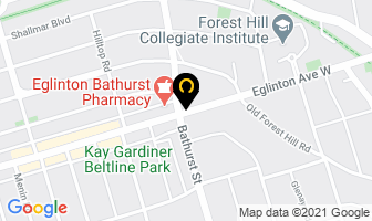 Adult Q Video in Toronto map
