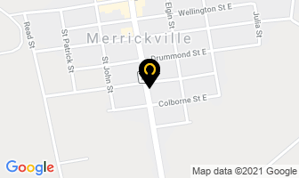 Advance Chiropractic in Merrickville map