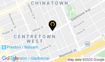 Advance Printers in Guelph map