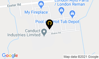 Advanced Fire Protection in London map