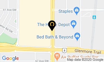 Advanced Glenmore Denture Clinic Ltd in Calgary map