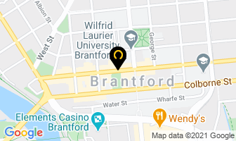 Advanced Media in Brantford map