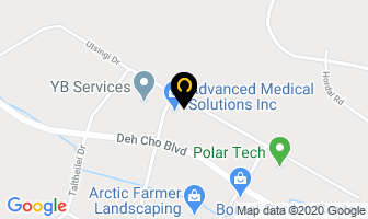 Advanced Medical Solutions Inc in Yellowknife map