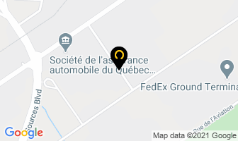 Advanced Polymer Materials Inc in Dorval map
