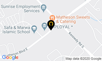 Advanced Presentation Solutions in Mississauga map