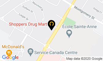 Advanced Therapeutic Treatment Center in Fredericton map