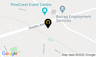 Advantage Glass Block Inc in Orillia map