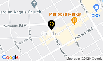 Advantage Intravel in Orillia map