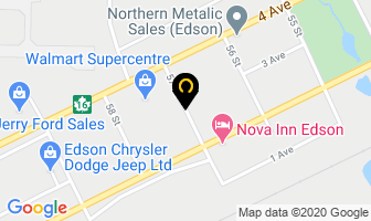 Advantage Towing Ltd in Edson map
