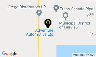 Adventure Automotive Ltd in Fairview map
