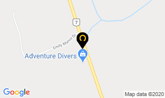 Adventure Divers in Kawartha Lakes map