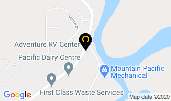 Adventure Rv Center in Chilliwack map