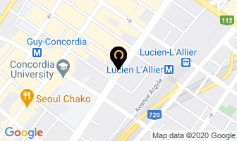 Aec International in Montreal map