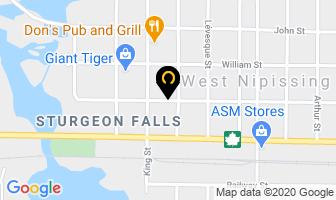 Aefo Nipissing Catholique in Sturgeon Falls map