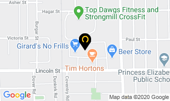 Aereo Gymnastics Club in Chilliwack map