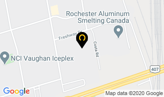 Aero-Hill Engine Rebuilders Inc in Vaughan map