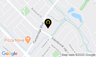 Aeroline Limousine in Brampton map