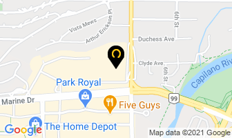 Aeropostale Canada Inc in West Vancouver map