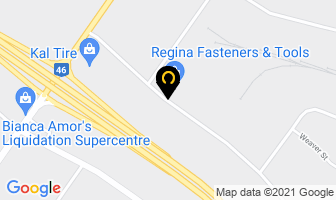 Aeroquip Express Hose Center in Regina map